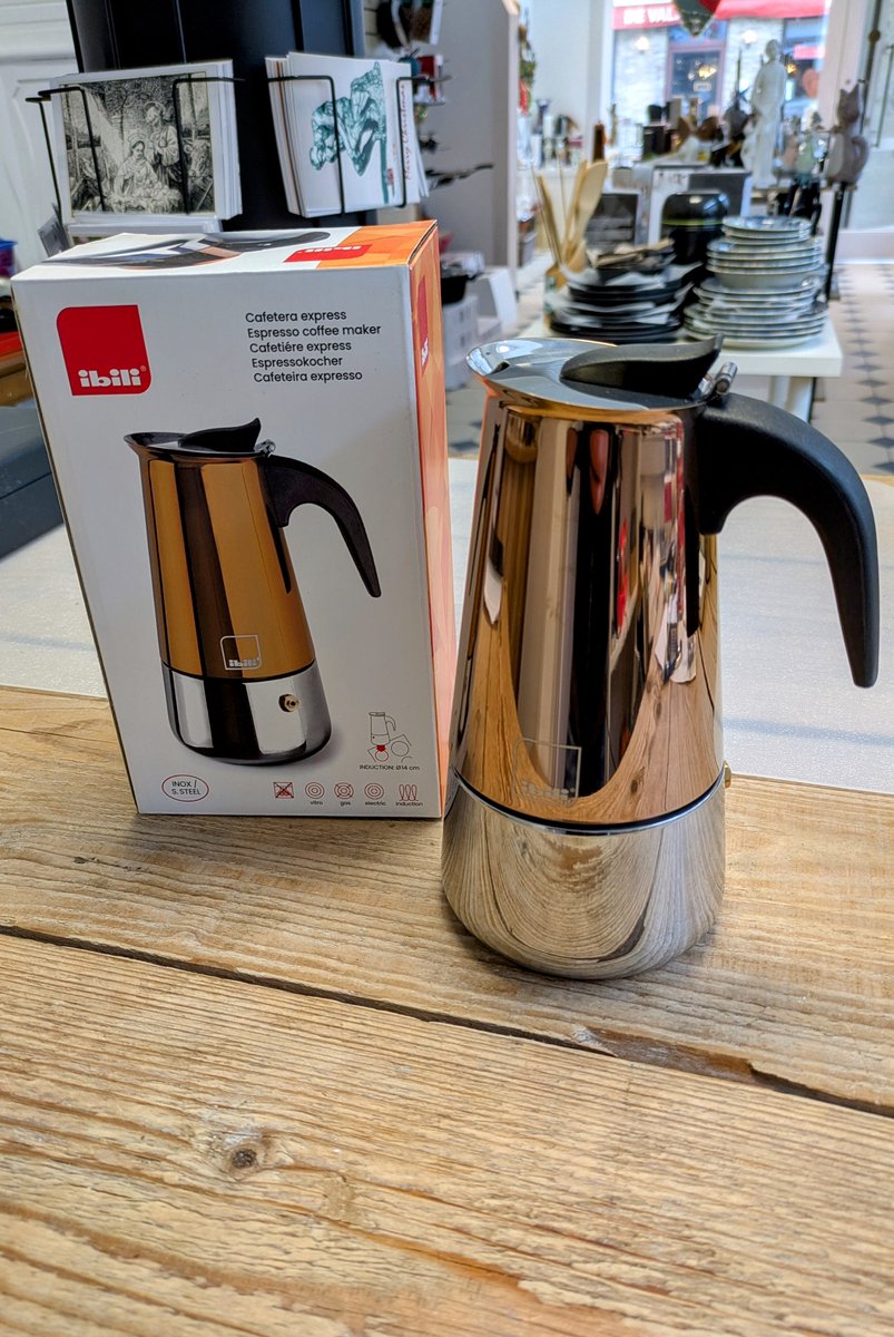 Ibili Espresso koffiemaker 6 tassen