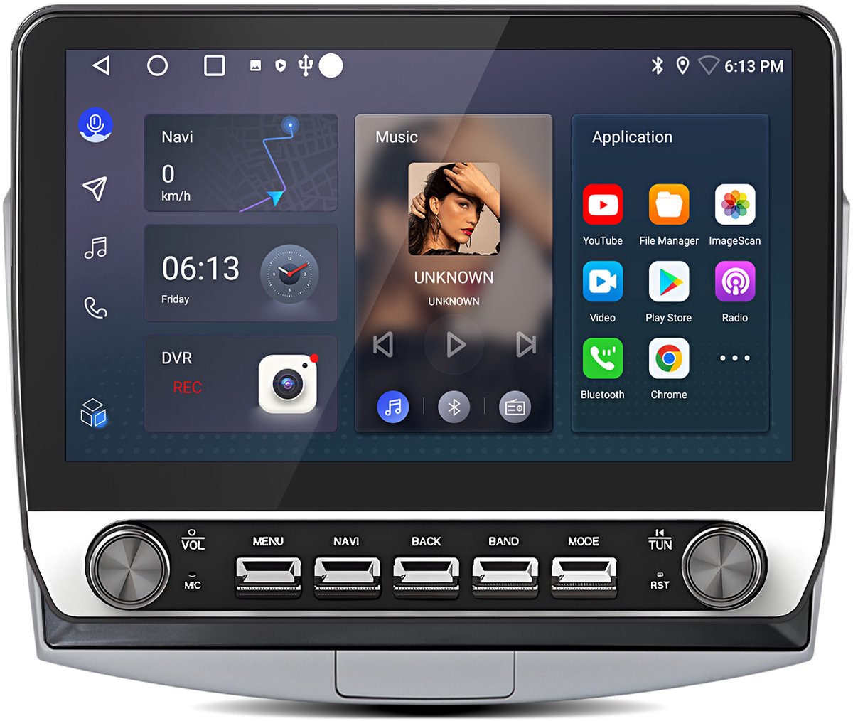 Junsun Android 15 Autoradio Geschikt Voor VW Passat B7 2010-2015 Accessoires, 4GB+64GB, Draadloze CarPlay & Andriod Auto, DAB+, GPS-navigatiesysteem, Bluetooth, Stuurwielbediening, WiFi, 10,1-inch Touchscreen, 4G Lte, DSP, Octa-core processor