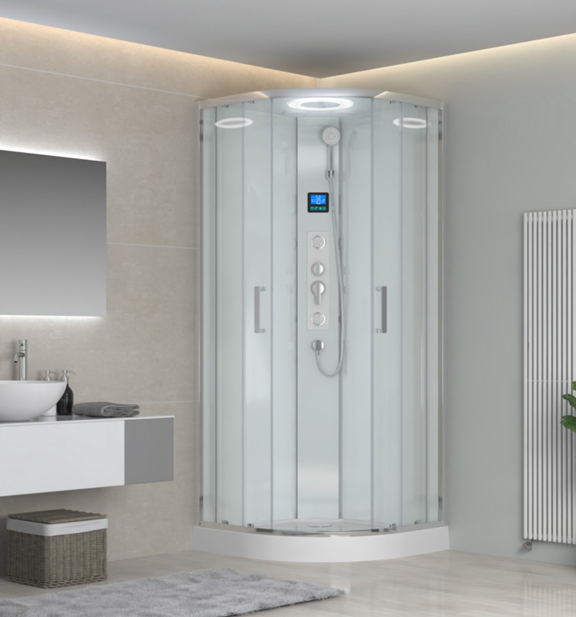 Glass Move Deluxe white