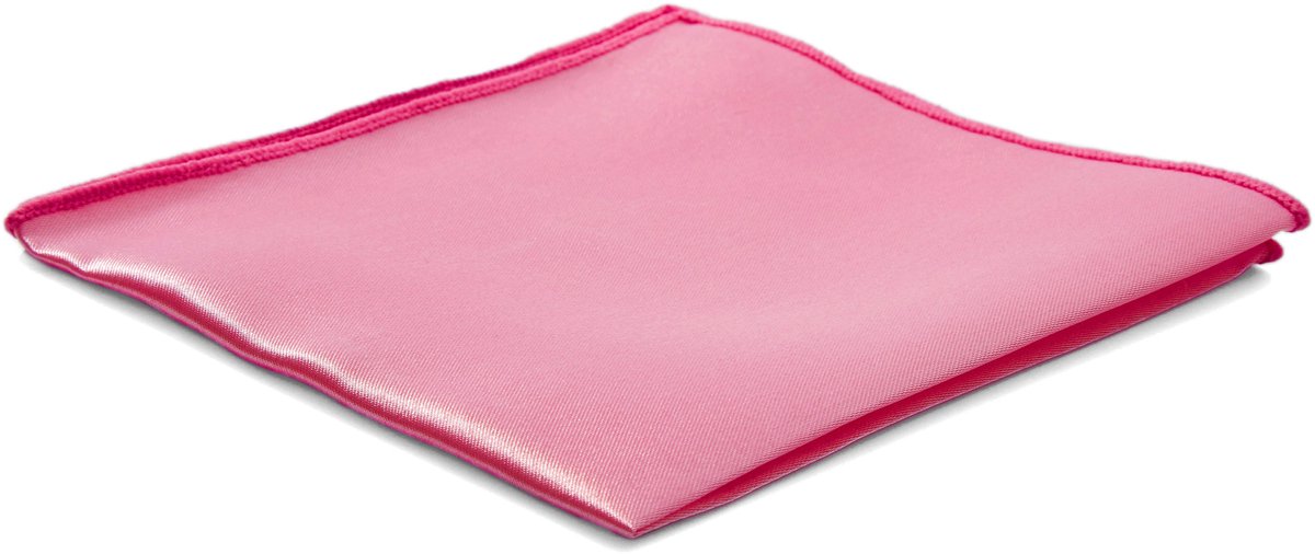 Glanzende Baby Roze Basic Pochet