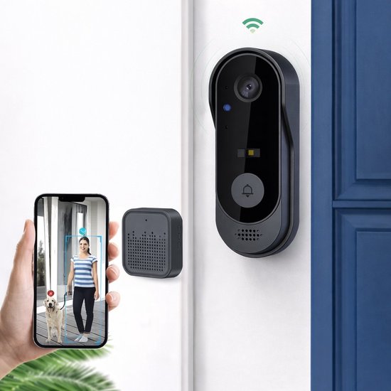 HD Smart Draadloze WiFi Video Deurbel Camera Intercom Surveillance Camera Deurbel — afbeelding 4