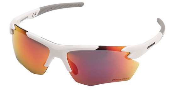 Foto: Rawlings mlb honkbal zonnebril sport wit rood 2102 volwassenen