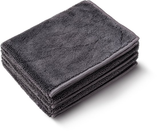 Microvezel Droogdoek Badkamer 2-pack – Douche & Tegels Streeploos Droog – 40x60 cm – Sneldrogend & Schimmel Voorkomend - Microvezel Handdoek