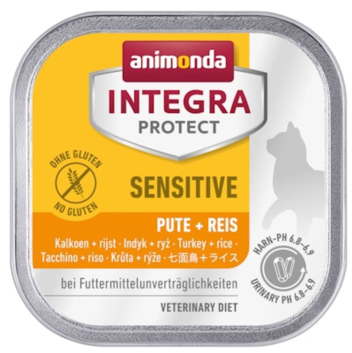 Animonda Animonda Integra Protect Cat Sensitive Kalkoen & Rijst - 16 x 100 g