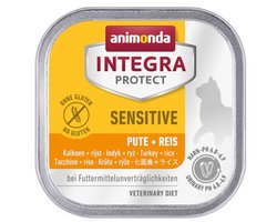 Animonda Integra Protect Cat Sensitive Kalkoen & Rijst - 16 x 100 g
