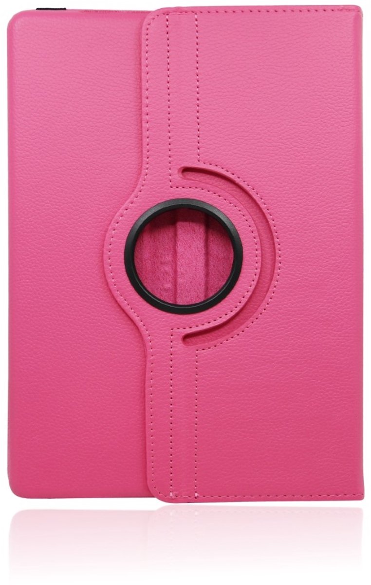 Hoesje geschikt voor Apple iPad 10.5 2019 inch 360° Draaibare Wallet case /flipcase stand/ hardcover achterzijde/ kleur Roze