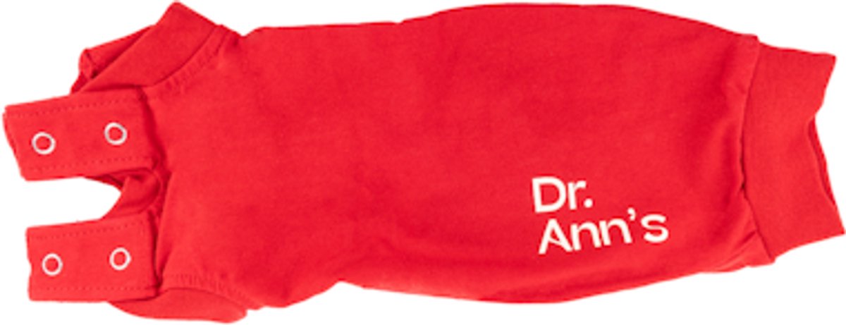 Dr. Ann's Protective Shirt Kat XXXS - Rood - Wondbeschermer Kat
