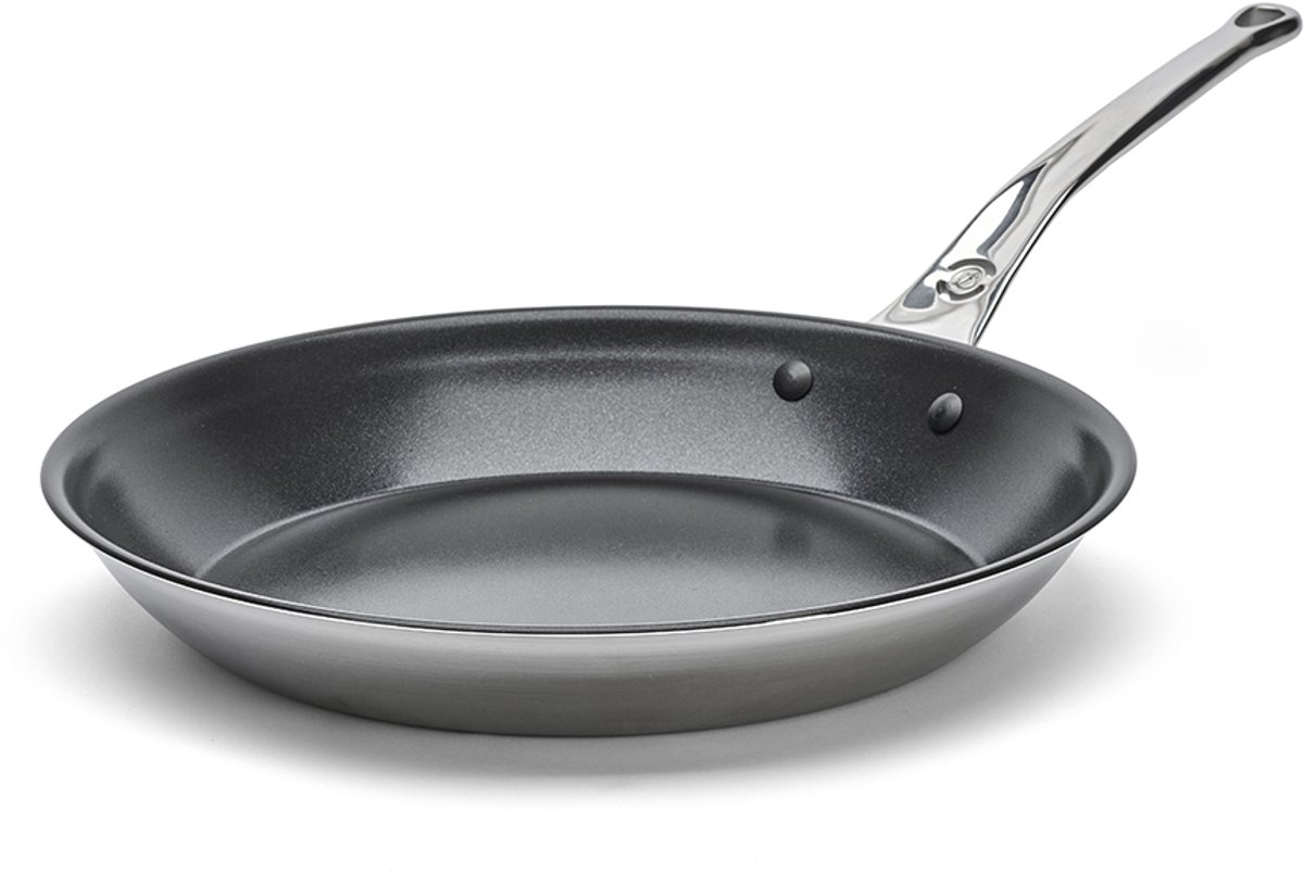 De Buyer Koekenpan - AFFINITY- RVS - Keramische coating - 32cm - PFAS-vrij