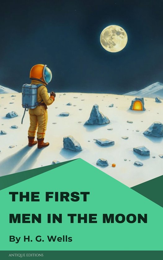 The First Men in the Moon - cover
