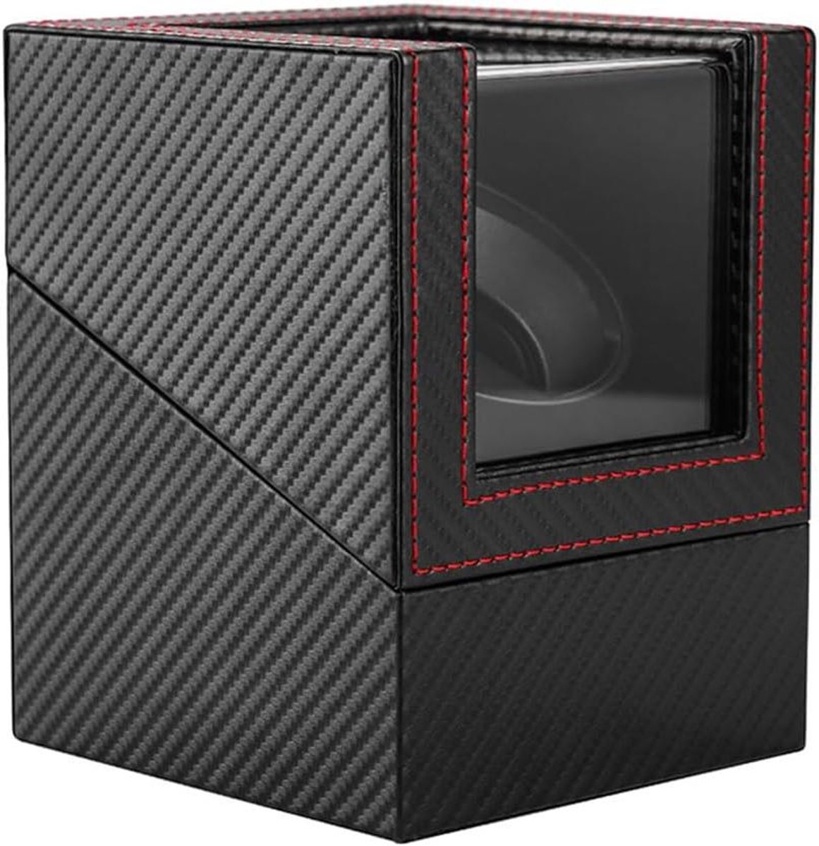 Vaihana - Watchwinder - Automatische - Stille motor - Verstelbaar - Watchwinderbox - Horlogekussen - Geschikt voor - Enkele horloges - Zwart metaal