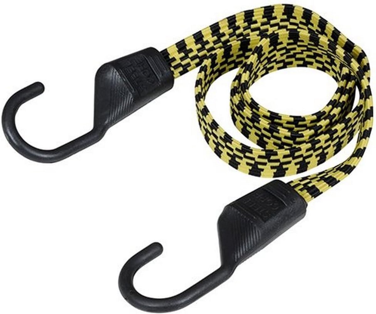 Plat Bungee Koord 122 cm UV-bestendig met Ultra Sterke Haken