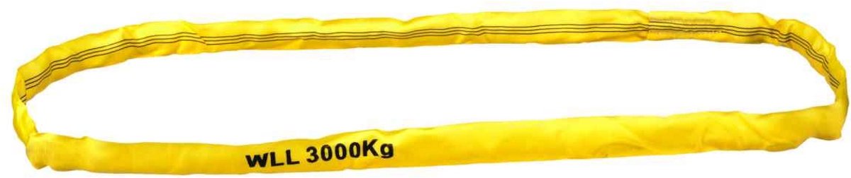 Ronde Sling Met Een Treksterkte Van 3000 Kg Lengte 1,5 Meter