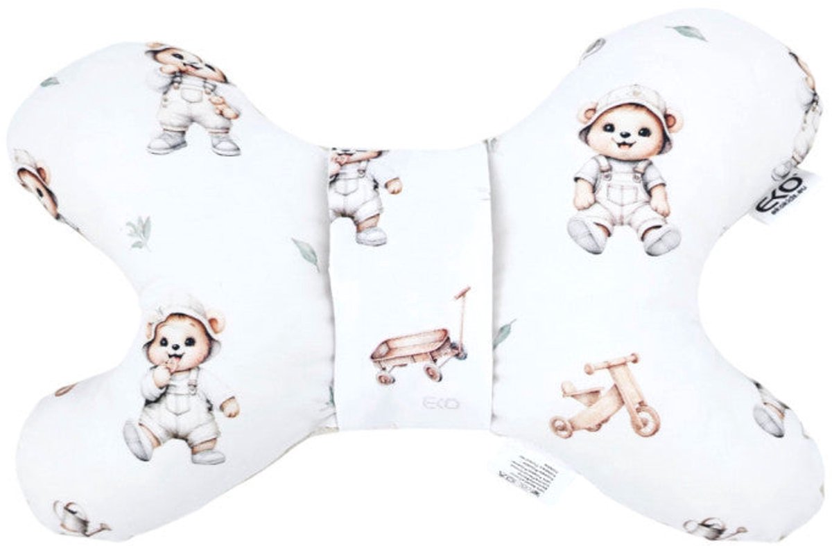 Butterfly pillow Gardener Bear