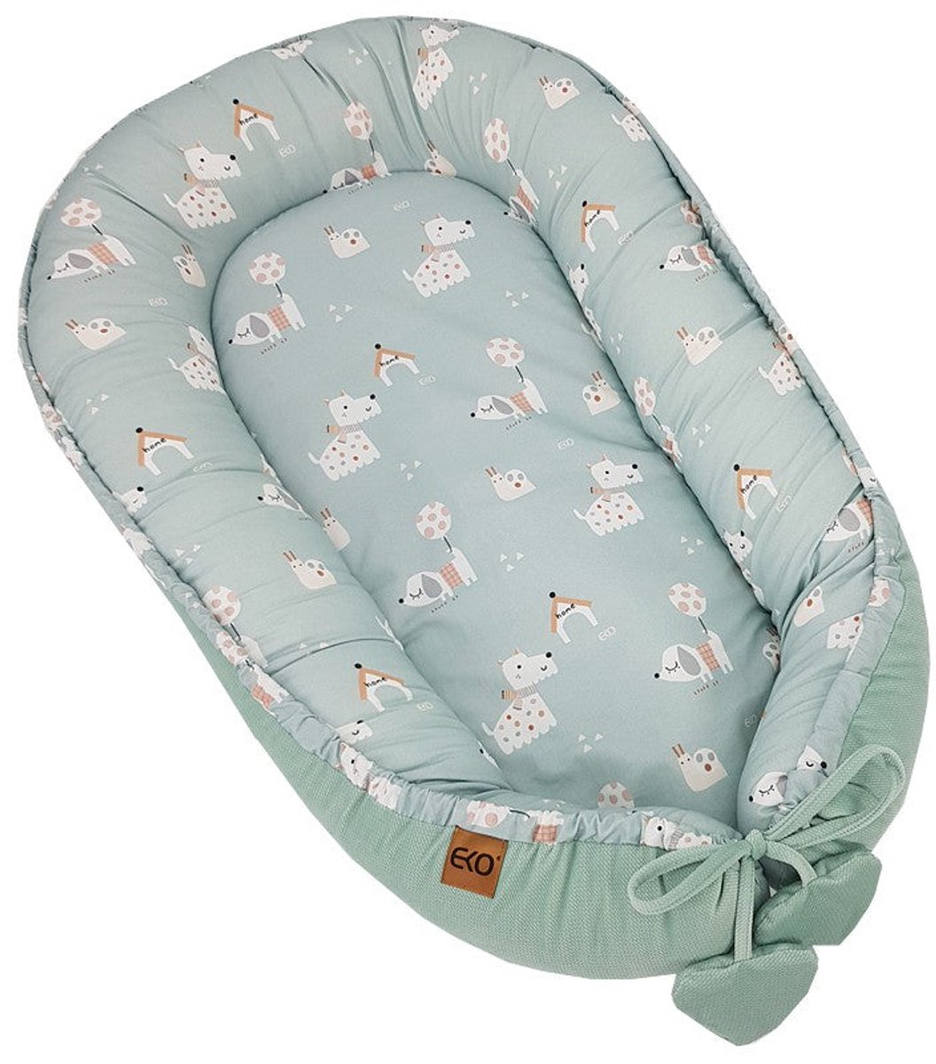 Velvet baby cocoon for dogs