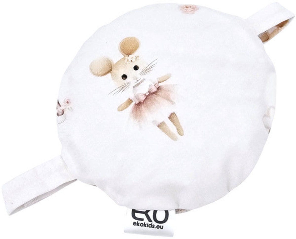 Cherry pit heat pack 15 x 15 cm Ballerina Mouse