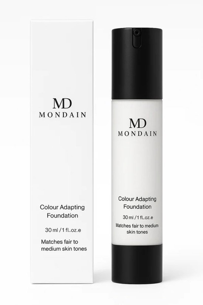 Mondain Colour Adapting Foundation – Nooit meer verkeerde kleur – Meekleurende foundation – 30ml