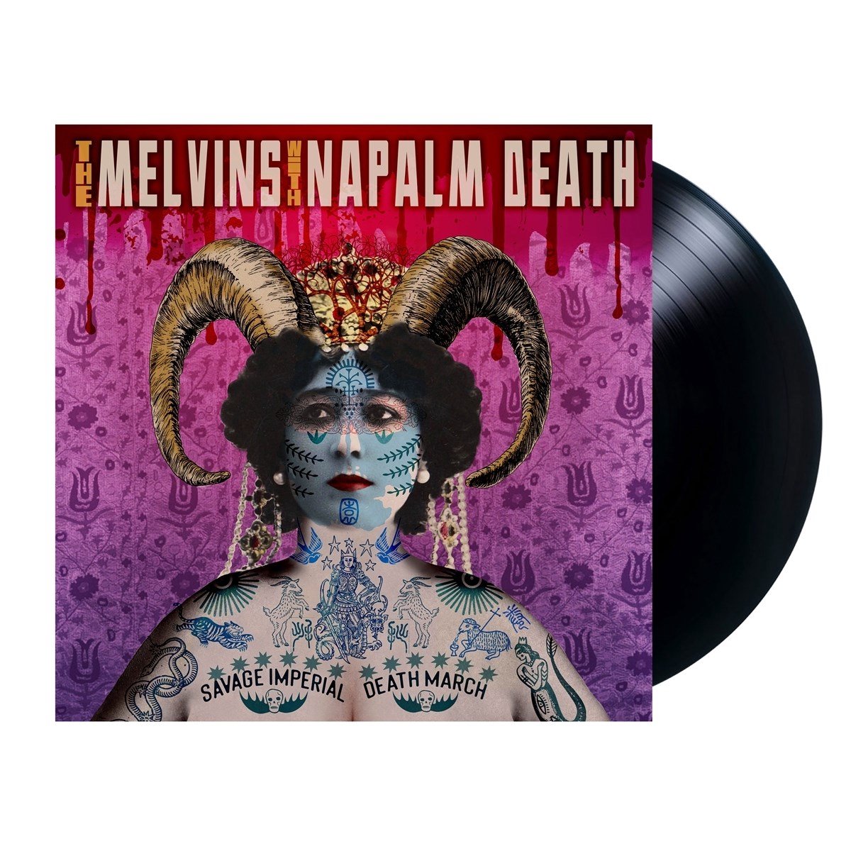 Melvins & Napalm Death - Savage Imperial Death March (LP)