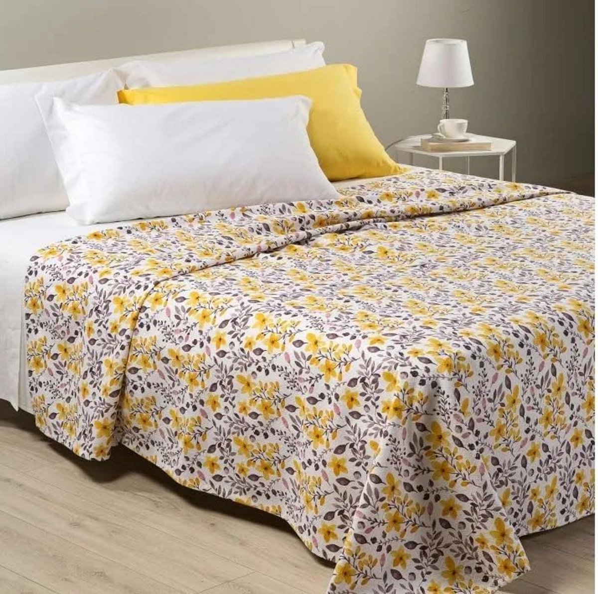 Zomer Sprei voor Tweepersoons Bed - Niet Gewatteerd Katoen Pique