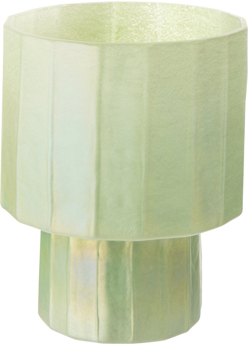 J-Line windlicht Ann - glas - groen