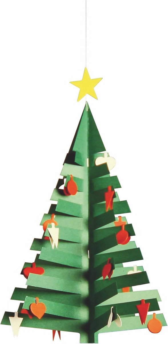 Bewegend Mobiel Decoratie - Staal - Multikleur - 21x13 cm - Uniek Ontwerp