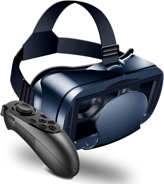 Cuffie VR Realtà Virtuale Per Smartphone Vista 3D Adattabile Con Telecomando eBa