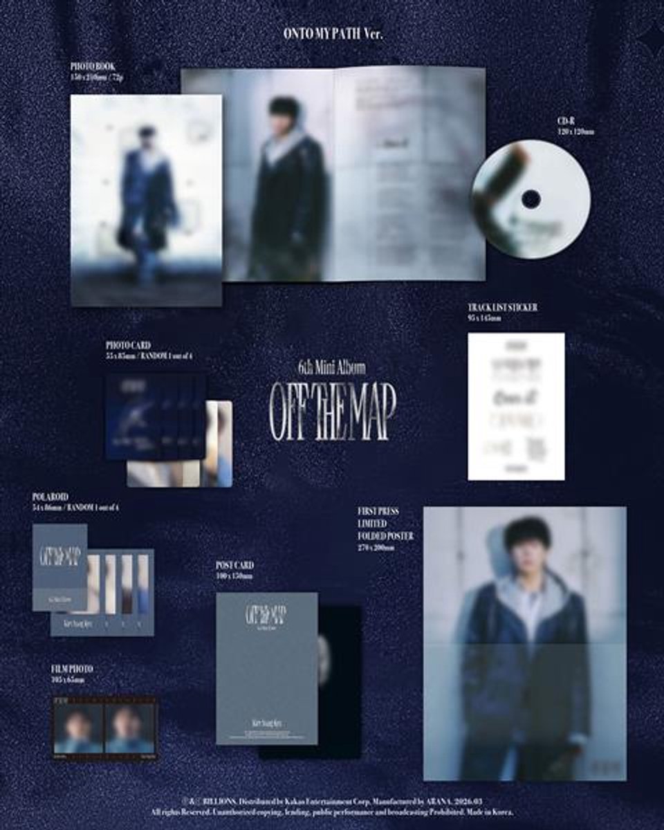 Sung Kyu Kim - Off The Map (CD)