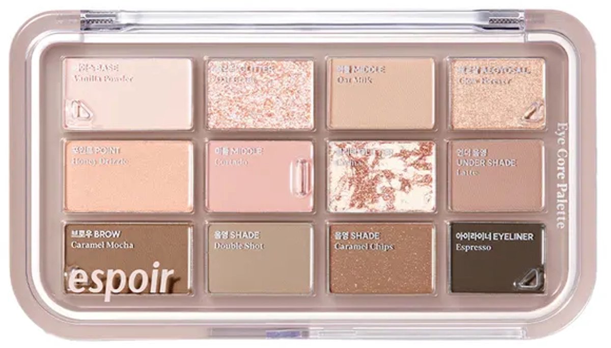 Espoir – Eye Core Palette – 9g – 06 Honey Oat Latte – 1pack