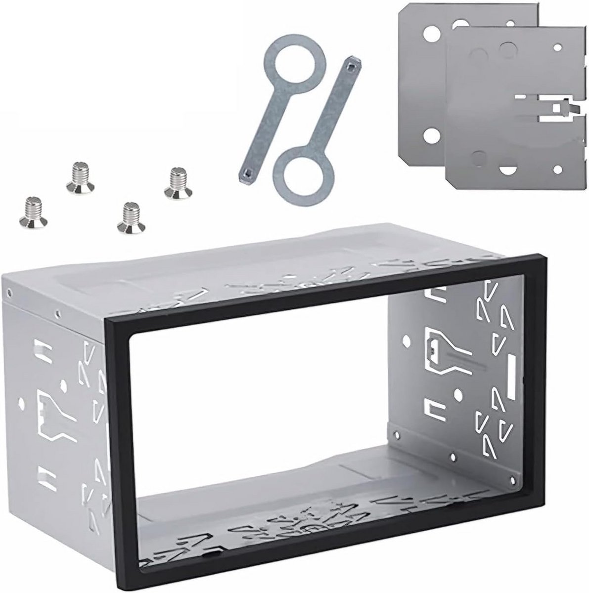 Inbouwframe Dubbel DIN Radio Montagebeugel Fascia Set voor Auto