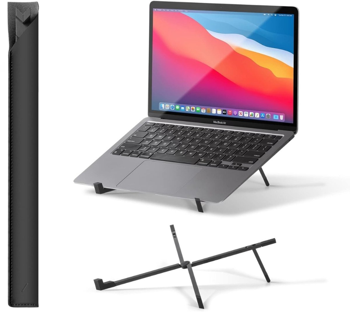 Famanu Dekbedovertrek Set - Zachte Microvezel Dekbedovertrek 200x200cm met Kussenslopen 50x75cm - Beddengoed Dekbedovertrek Set - Zwart