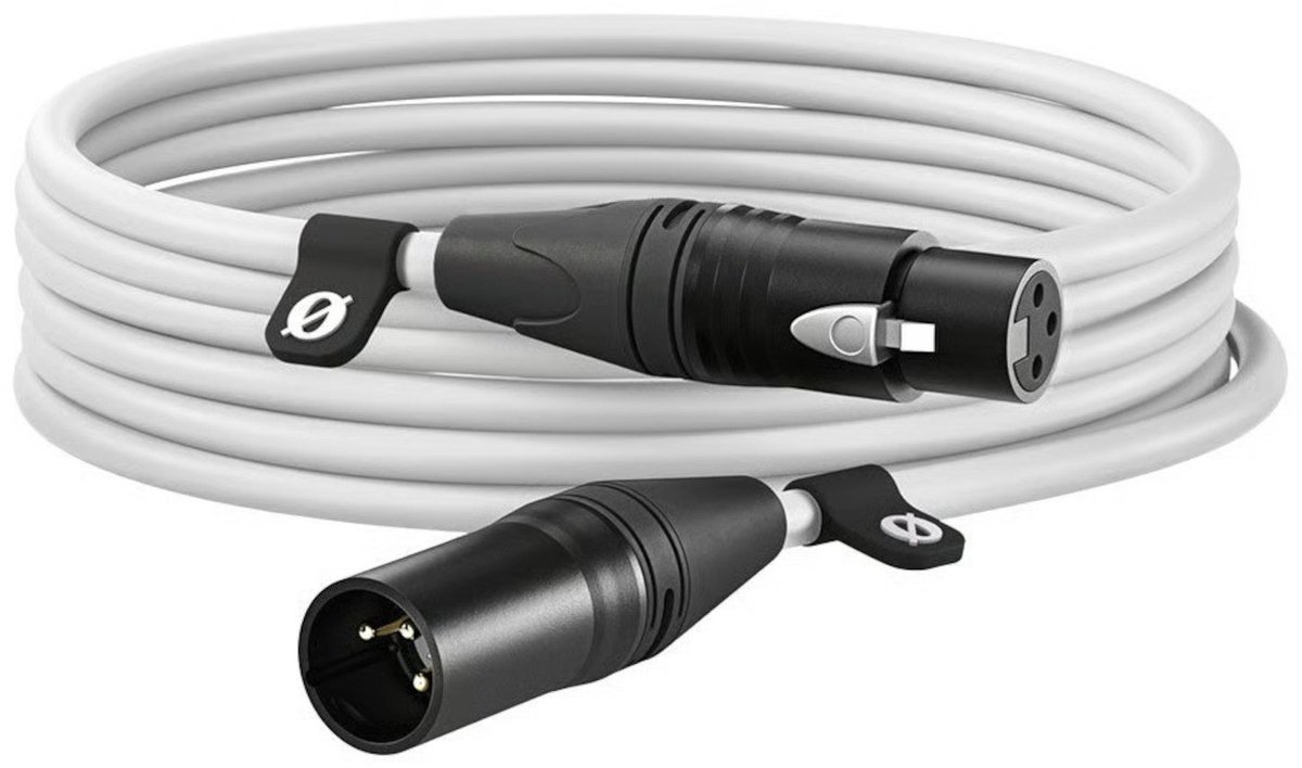 RØDE XLR-3M witte premium XLR-kabel 3 meter