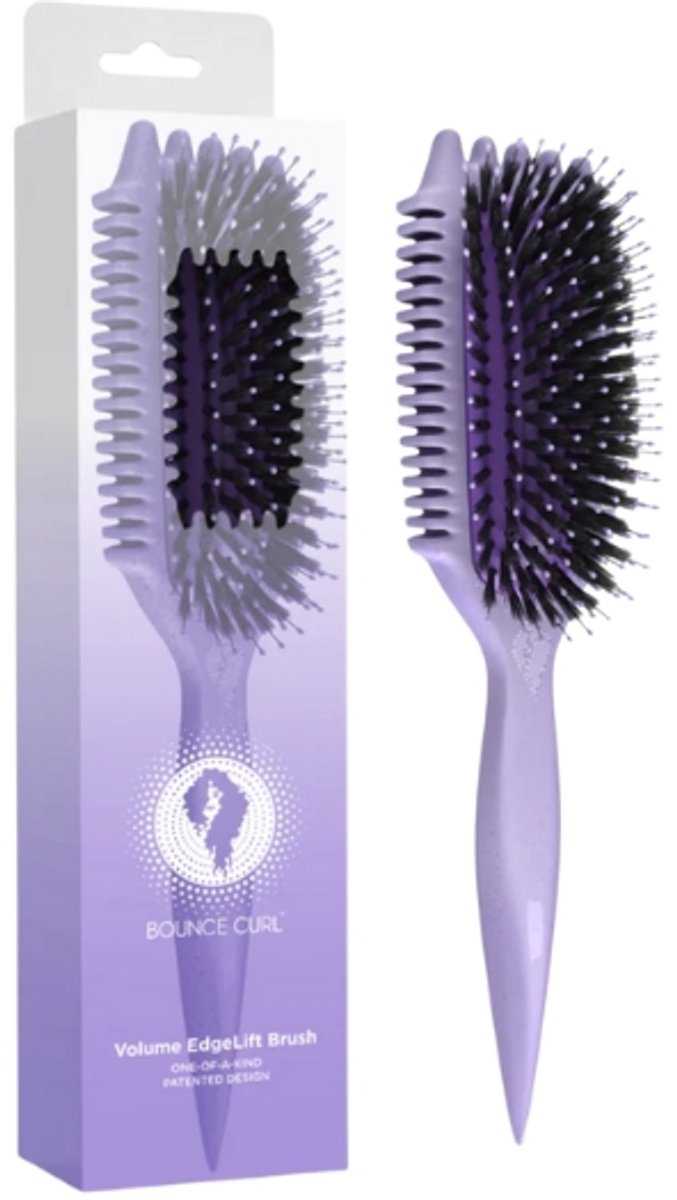 Bounce Curl Volume EdgeLift Brush -Purple