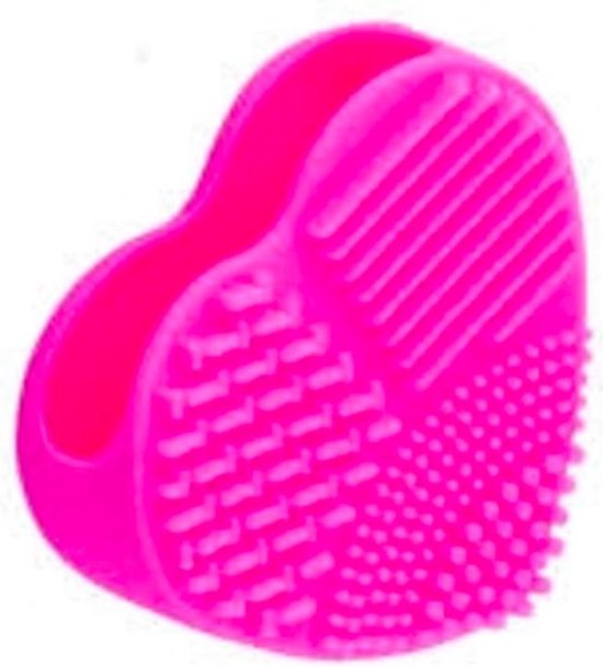 ProductGoods - Pro Make-Up Brush Cleaner – Make up Kwasten Reiniger – Brush Egg - Kwastenreiniger – Penseelreiniger – Brush Reiniger - Donker Roze