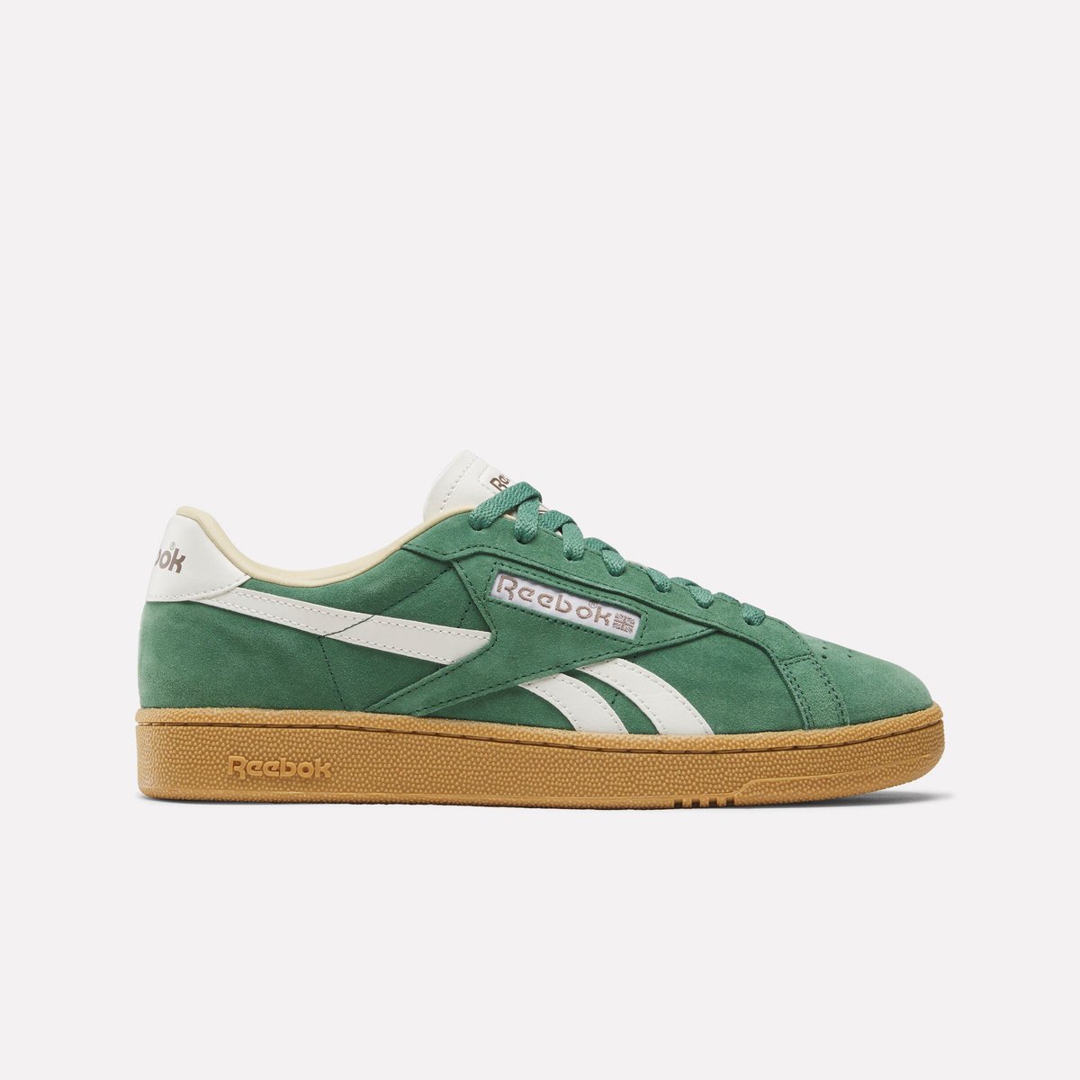 Reebok CLUBCGROUNDSUKFIELDGREENCHALKGUM Unisex Sneakers /chalk/gum Groen