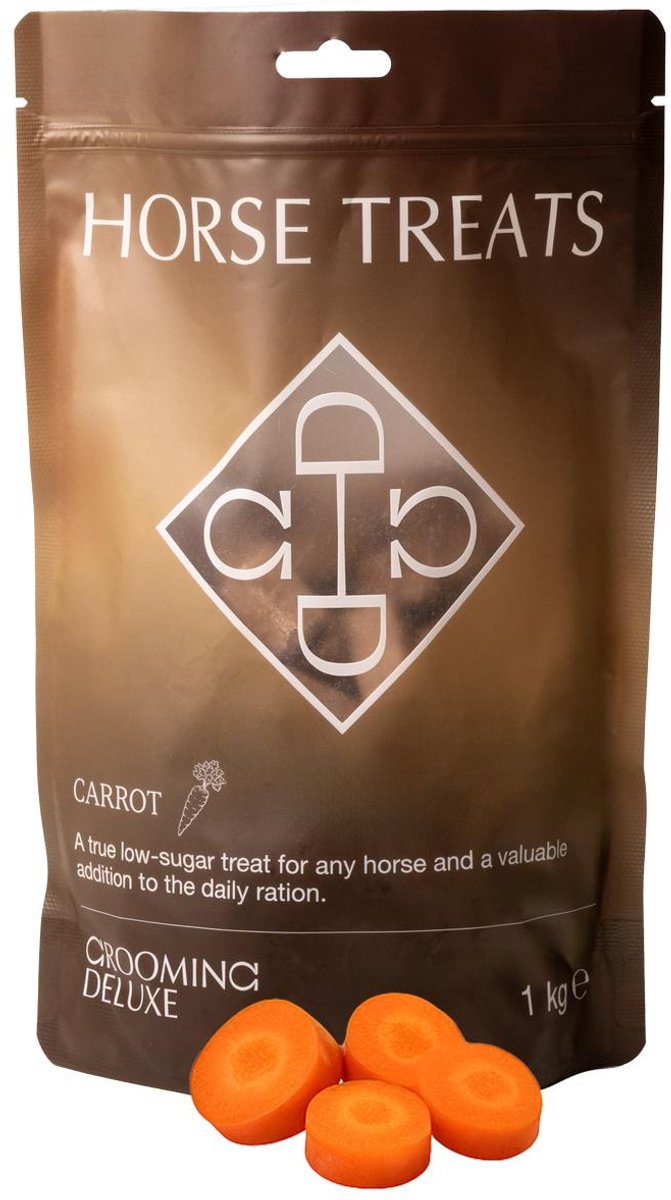 Grooming Deluxe - Paardensnoepje wortel 1kg