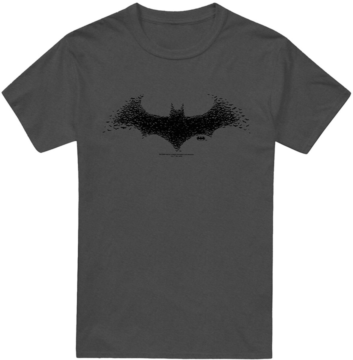 Batman Bat Logo Heren T-Shirt - Antraciet - XXL