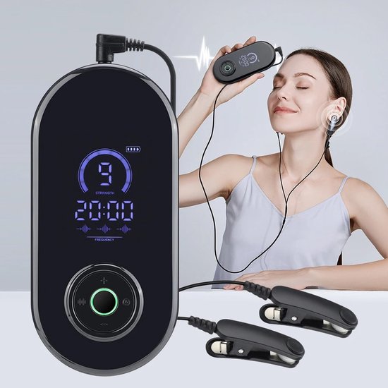 House of Balance Slaaphulp - Beter slapen CES Slaaphulp Apparaat - Oorclip Slaapstimulator - Oplaadbaar - Insomnia - Slapeloosheid van Merkloos — afbeelding 5