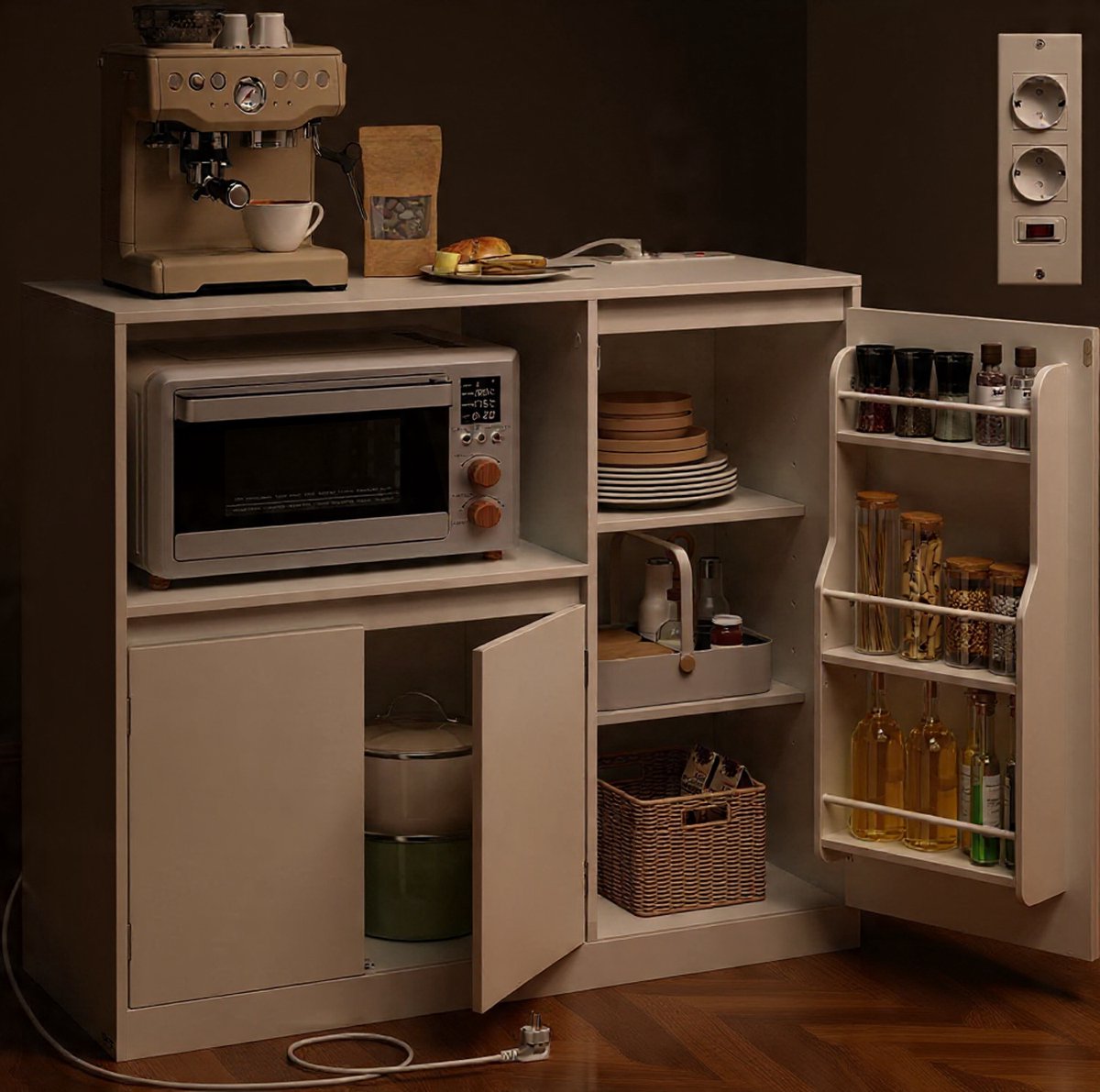 Kast - Wit - Novihome