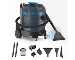 BOLLIT 3100W ULTIEME Tapijtreiniger - Stoomreiniger en Vlekkenreiniger - 120° Stoom - Bank reiniger - Zetelreiniger - Meubelreiniger - Matrasreiniger - Voor Alle Vloeren, Bank, Badkamer En Tapijt Reinigen