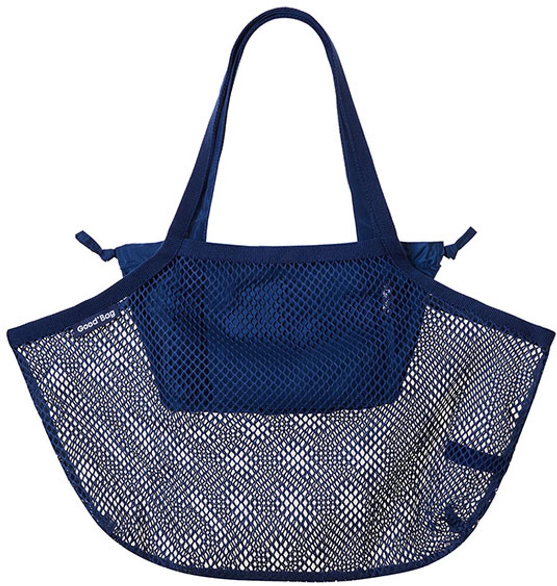 Roll'eat Goodbag Herbruikbare Opvouwbare Boodschappentas Blauw
