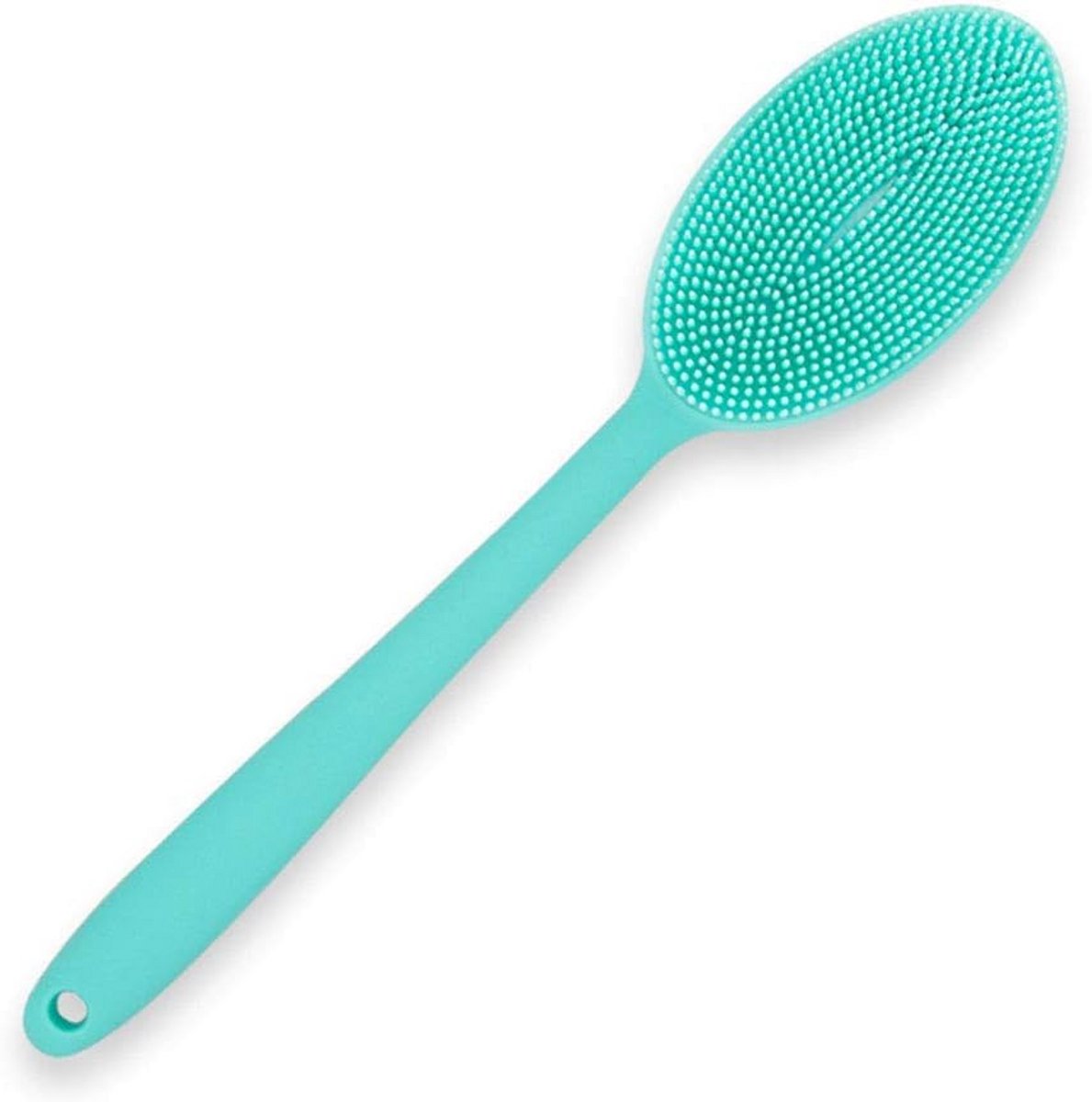 Exfoliërende Douche Borstel en Gezichtsscrubber - 2-in-1 Siliconen Badspons