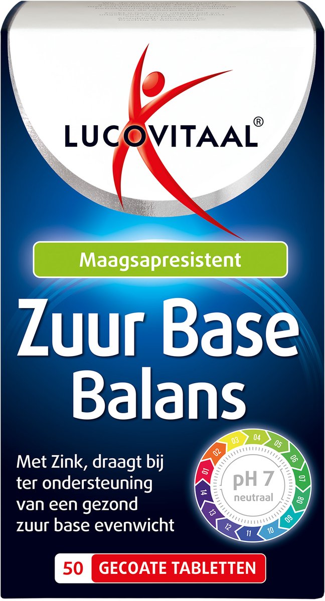 Lucovitaal Zuur Base 50 tabletten