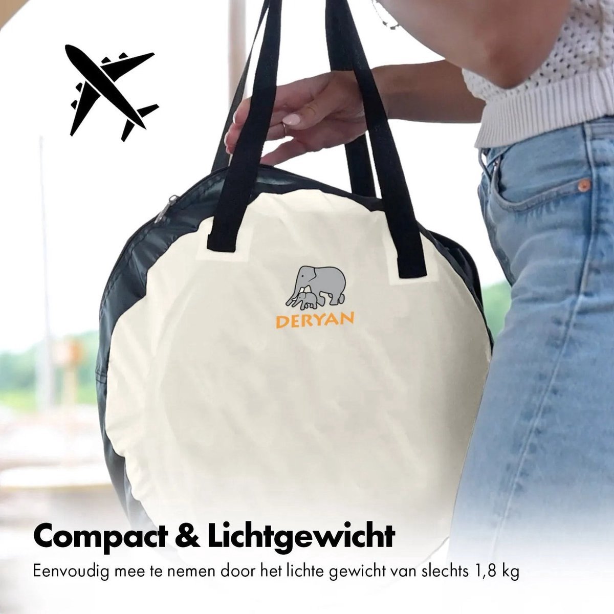 Deryan Baby Luxe Pop-Up Campingbedje thumbnail 4