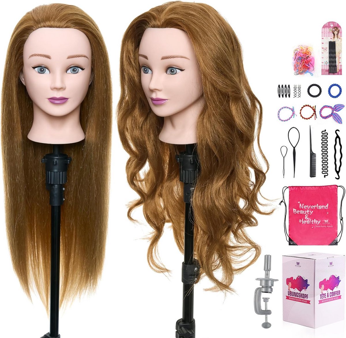 Kappers Training Hoofd voor Effectieve Haarstyling Oefeningen