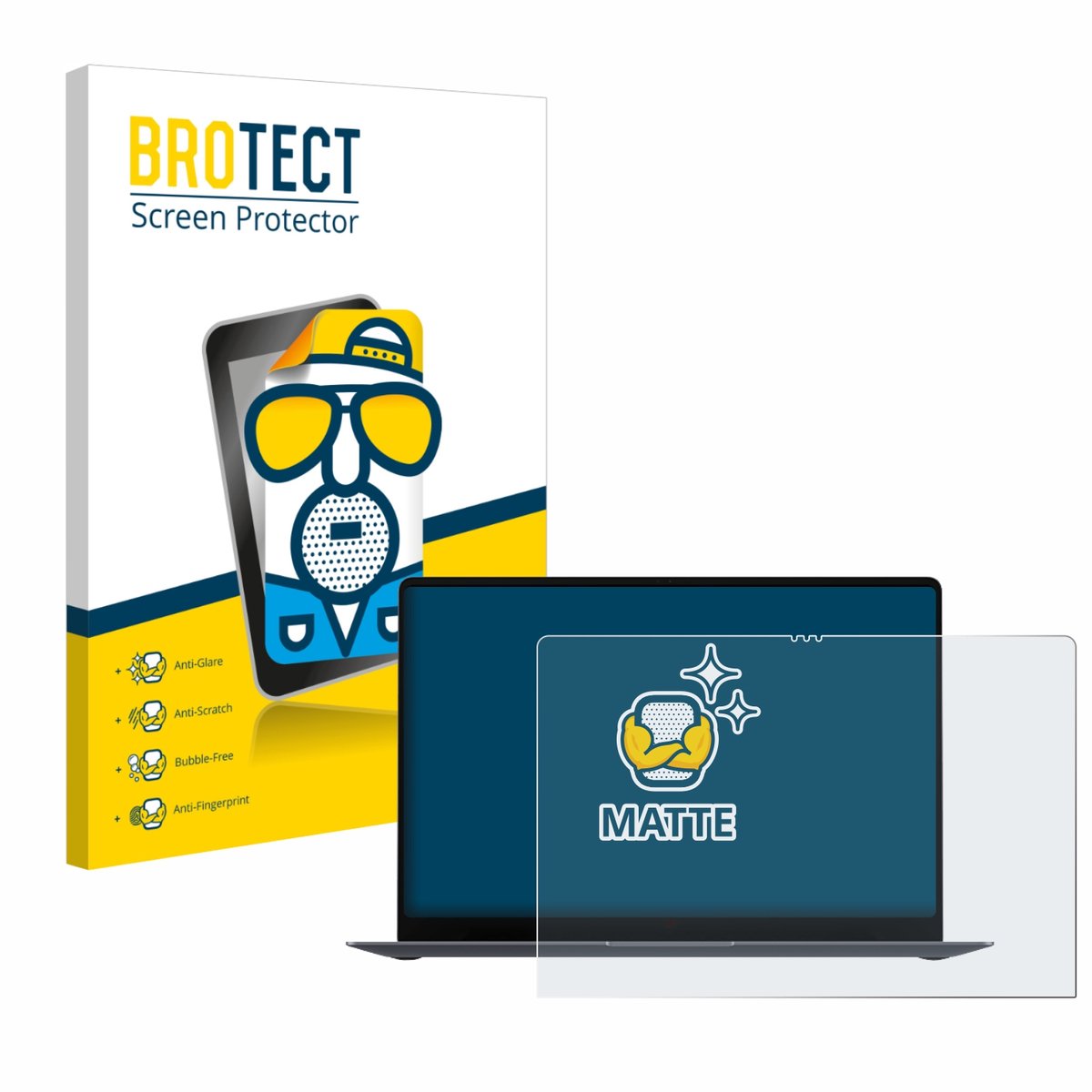 BROTECT - Screenprotector voor Samsung Galaxy Book6 Pro 16" - Folie Beschermfolie matte