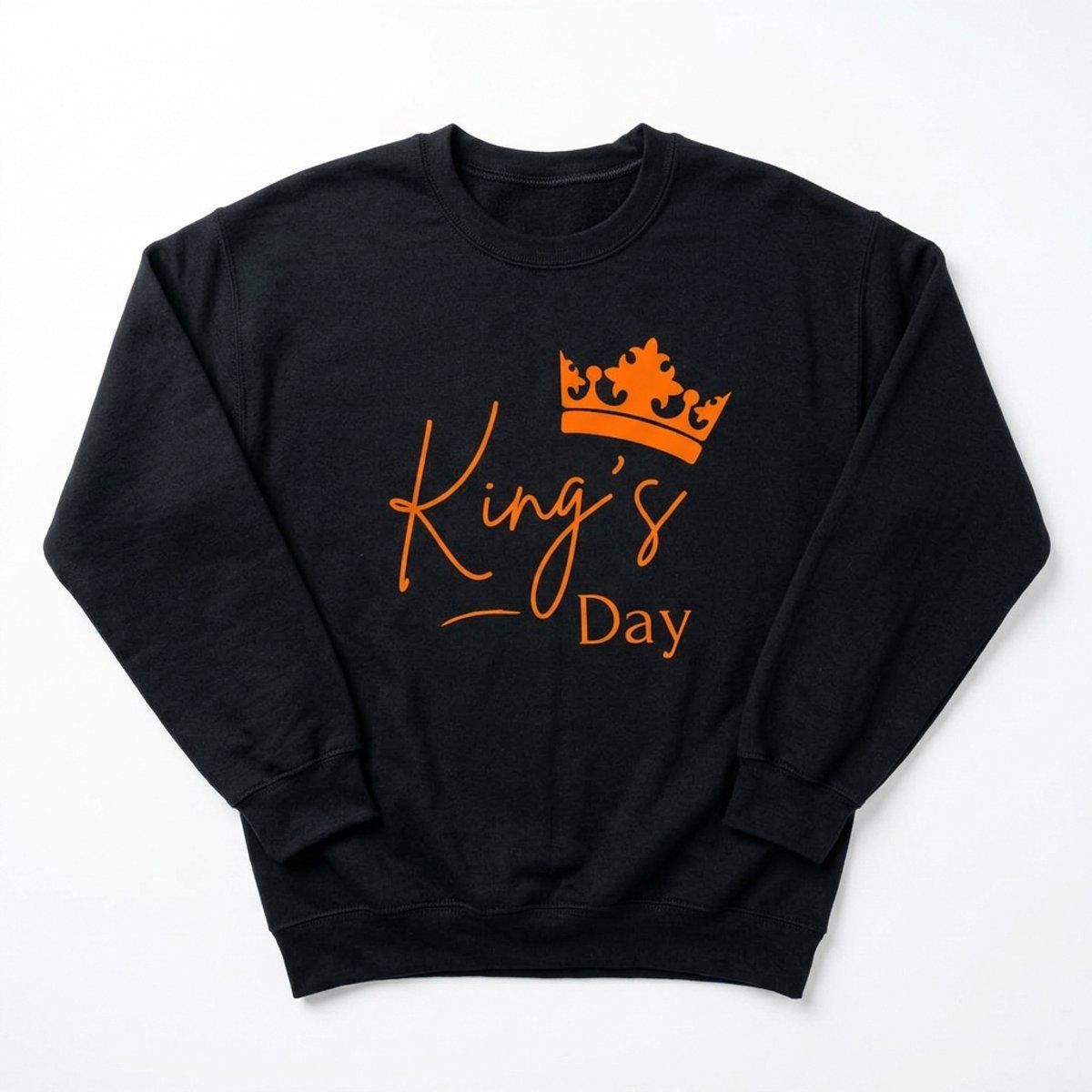 Koningsdag Outfit King’s Day Unisex Sweater Feestelijke Comfort Perfect voor Dames en Heren -XL Oranje