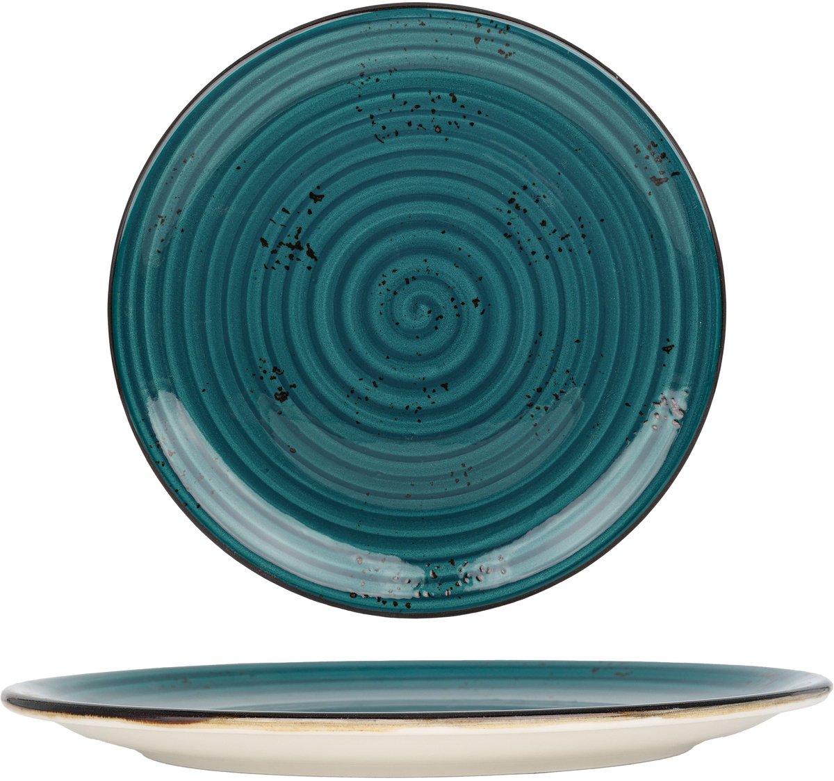 By Bone Dinerbord - Harmony Tropical - Porselein - 30 cm - set van 6