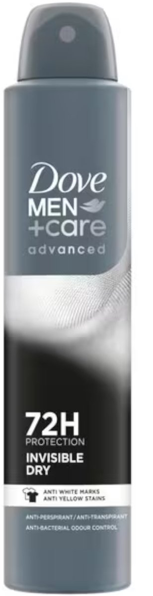 Dove deodorant spray men care advanced invisible dry 72 h 250 ml