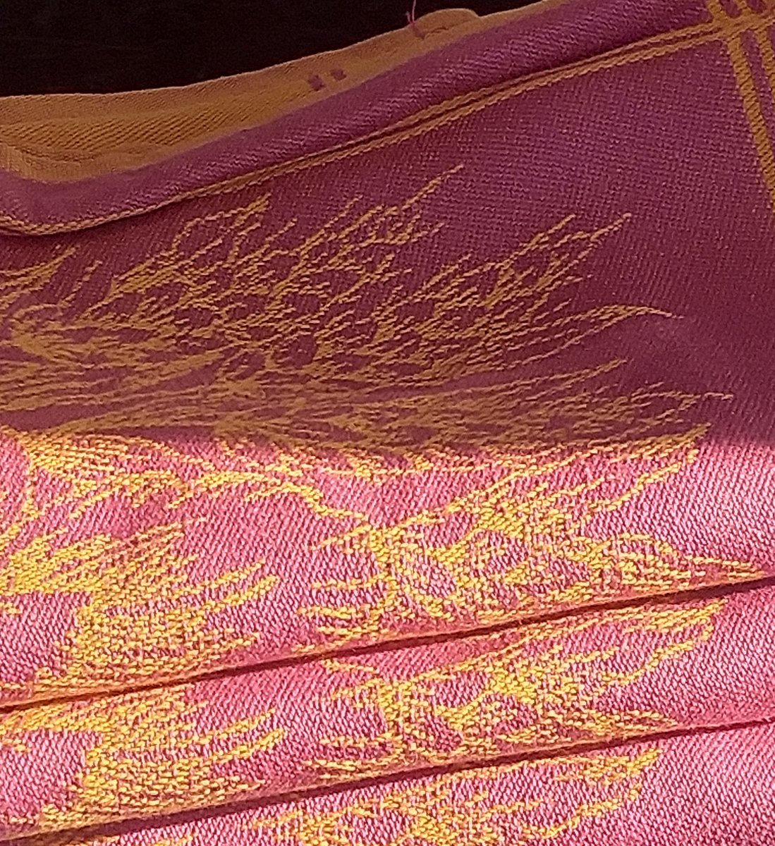 Set van 6 Theedoeken, Jacquard Geweven, Santens , Belgisch Fabricaat!