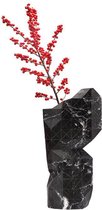 Tiny Miracles - Duurzame Design Vaas - Paper Vase Cover - Marble Black - Large