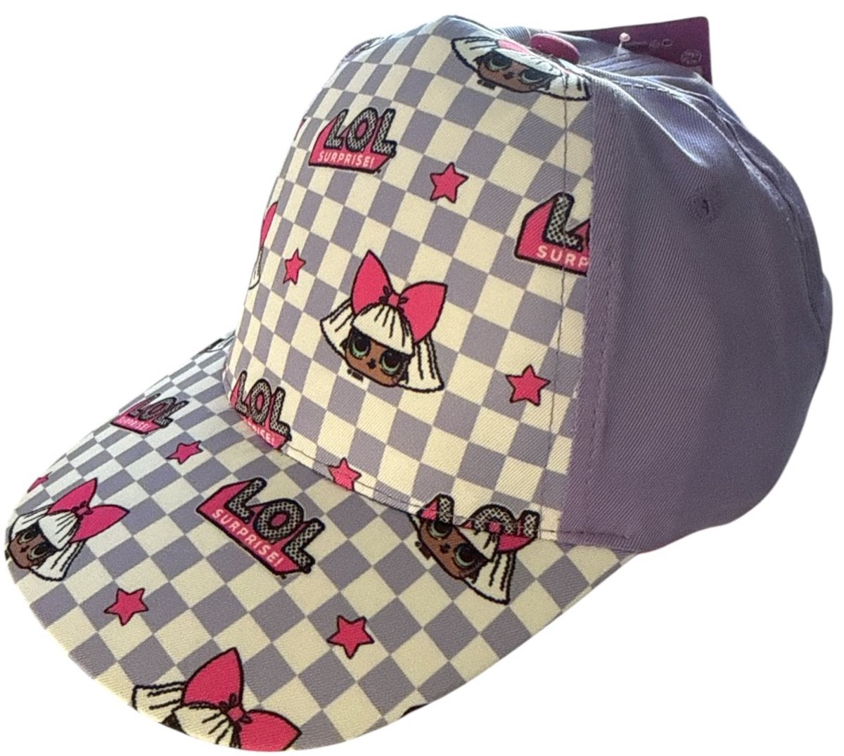 LOL Surprise Kinderpet Meisjes – Verstelbare Cap – 52-54 cm – Zomer Pet – LOL Pet Kinderen